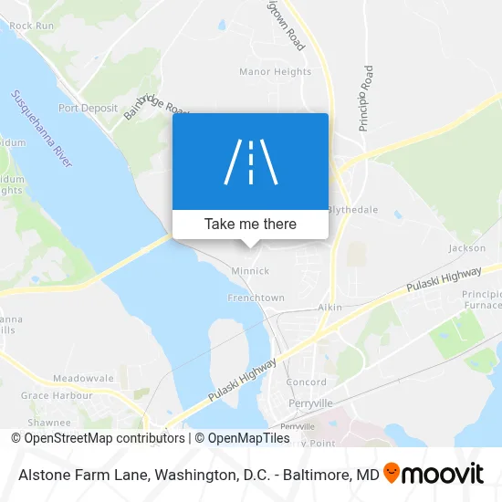 Alstone Farm Lane map