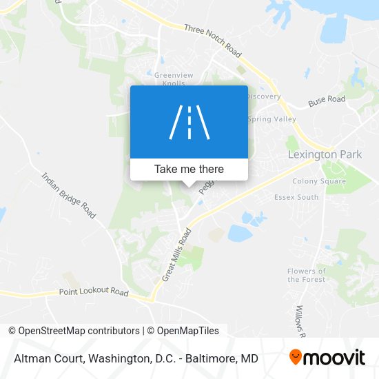 Mapa de Altman Court