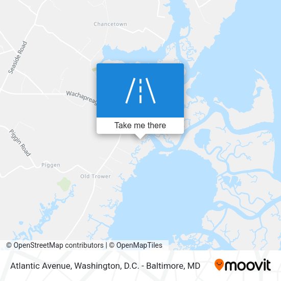Mapa de Atlantic Avenue