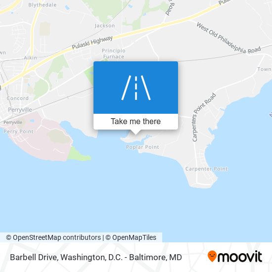 Mapa de Barbell Drive