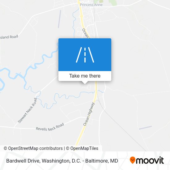 Bardwell Drive map