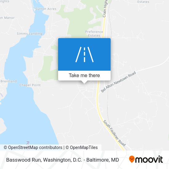 Basswood Run map
