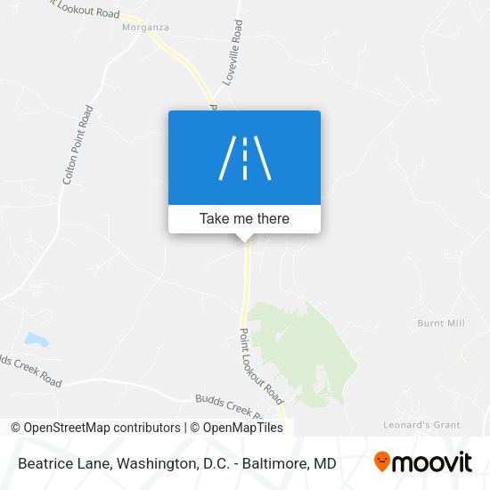 Mapa de Beatrice Lane