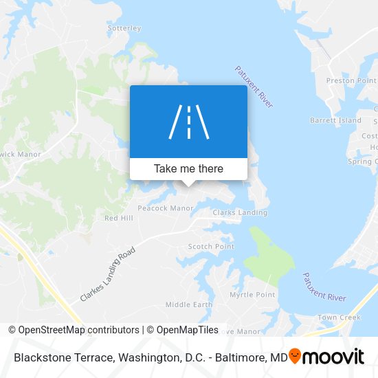 Blackstone Terrace map