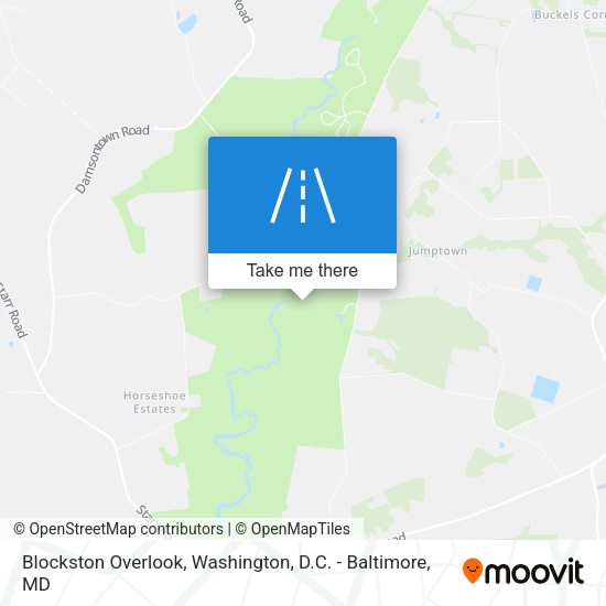 Blockston Overlook map