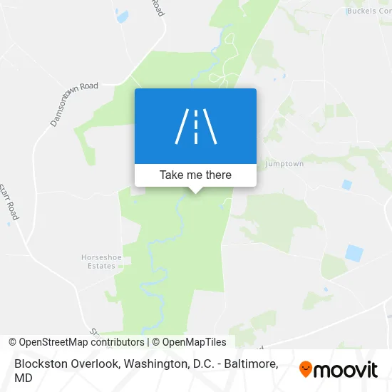 Blockston Overlook map