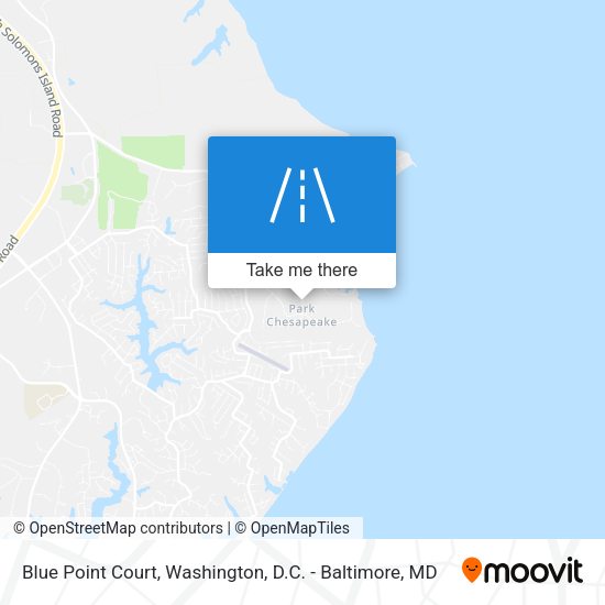 Blue Point Court map