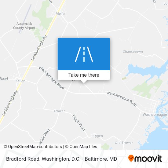 Bradford Road map