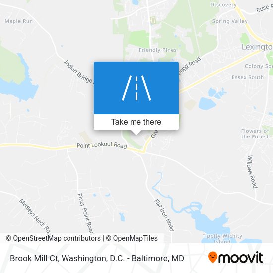 Brook Mill Ct map
