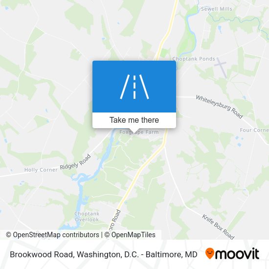 Mapa de Brookwood Road