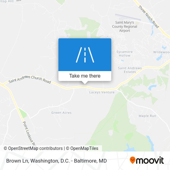 Mapa de Brown Ln