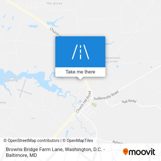 Mapa de Browns Bridge Farm Lane