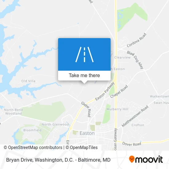 Bryan Drive map