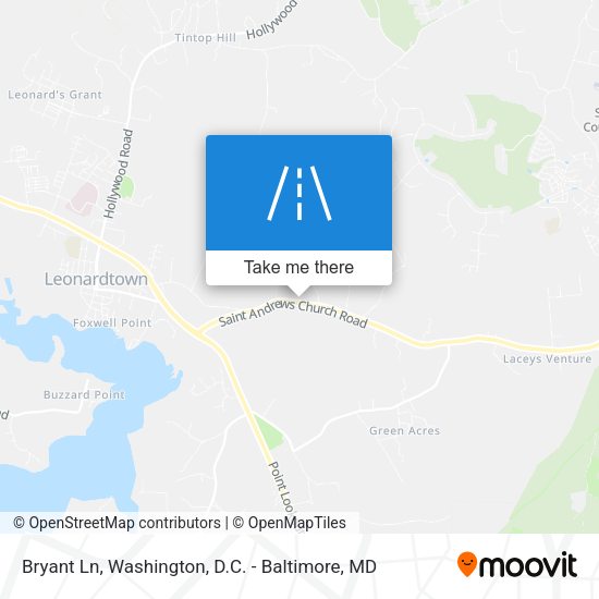Mapa de Bryant Ln