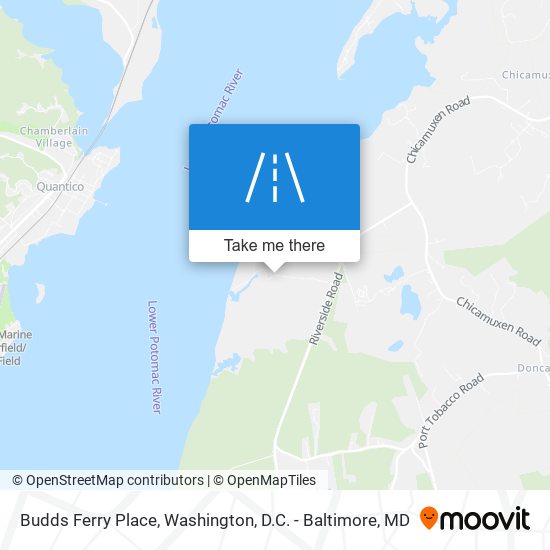 Mapa de Budds Ferry Place