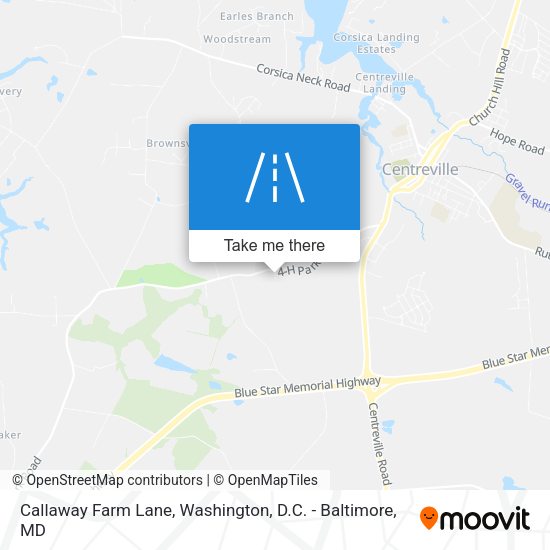 Mapa de Callaway Farm Lane