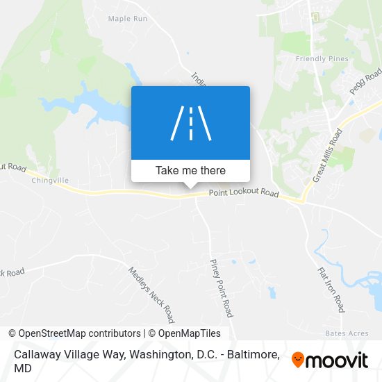 Mapa de Callaway Village Way