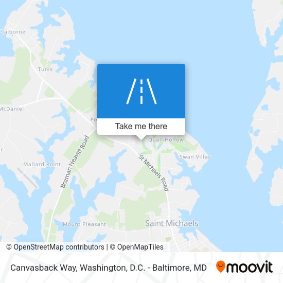 Mapa de Canvasback Way