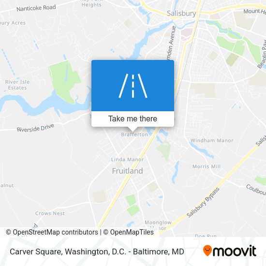 Mapa de Carver Square
