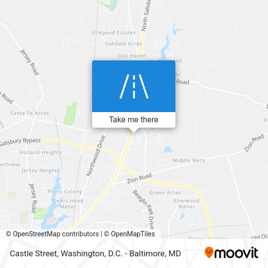 Mapa de Castle Street