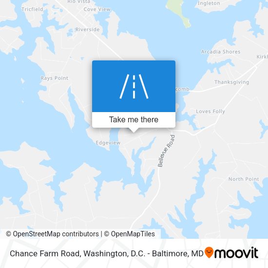 Mapa de Chance Farm Road