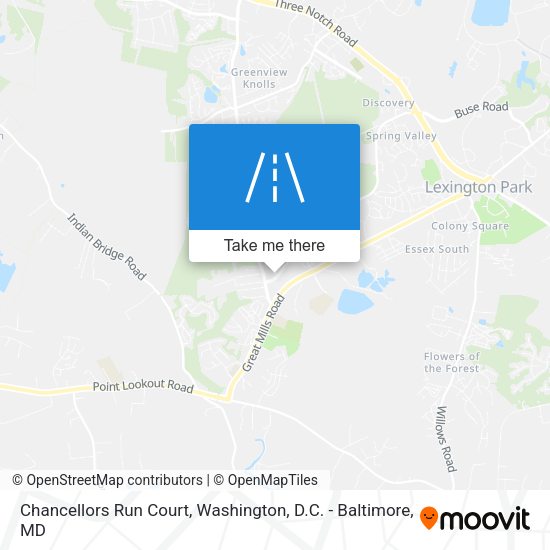 Mapa de Chancellors Run Court