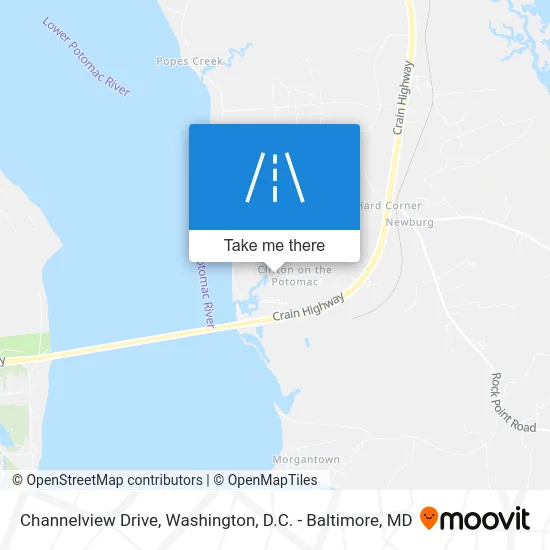 Channelview Drive map