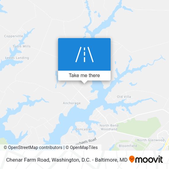 Mapa de Chenar Farm Road
