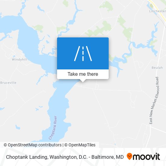 Choptank Landing map