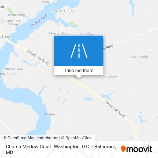 Mapa de Church Medow Court