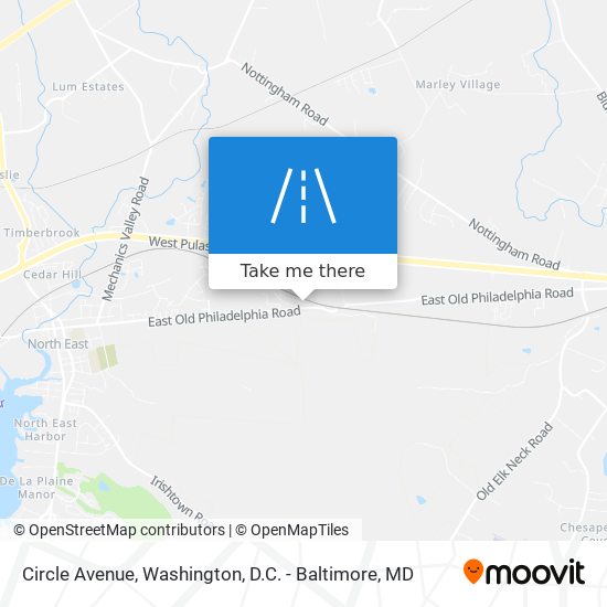Circle Avenue map