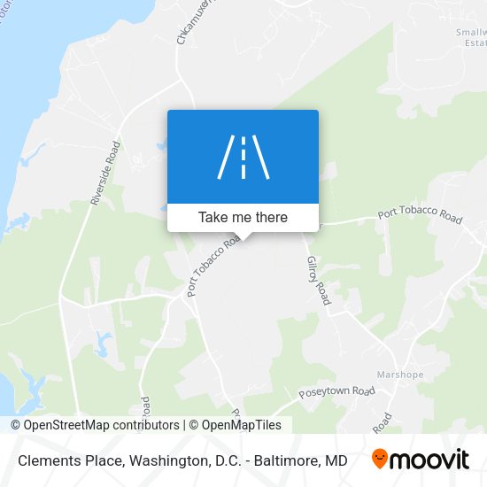 Clements Place map