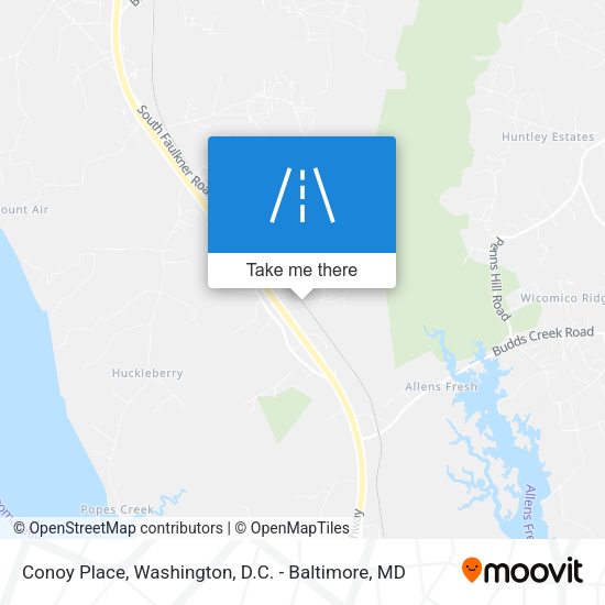 Conoy Place map