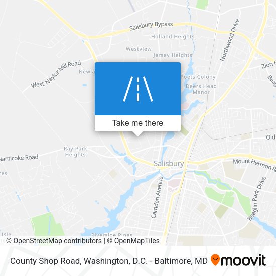 Mapa de County Shop Road