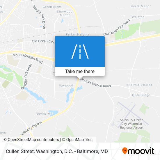 Cullen Street map