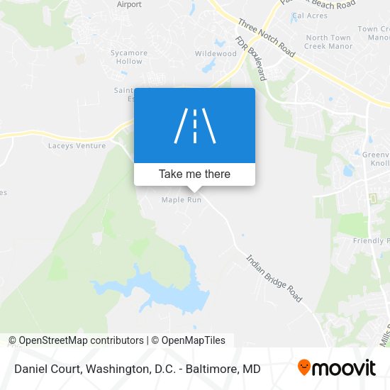 Daniel Court map