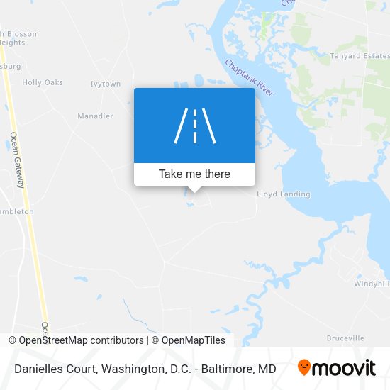 Danielles Court map