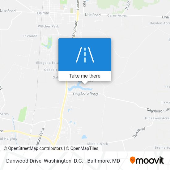 Danwood Drive map