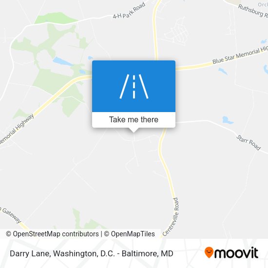 Mapa de Darry Lane