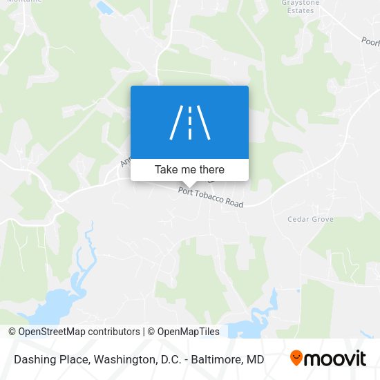 Mapa de Dashing Place