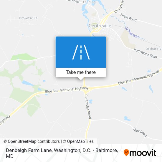 Mapa de Denbeigh Farm Lane