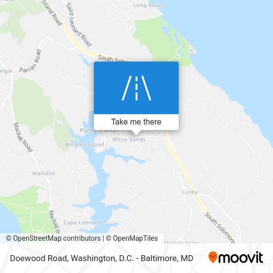 Doewood Road map