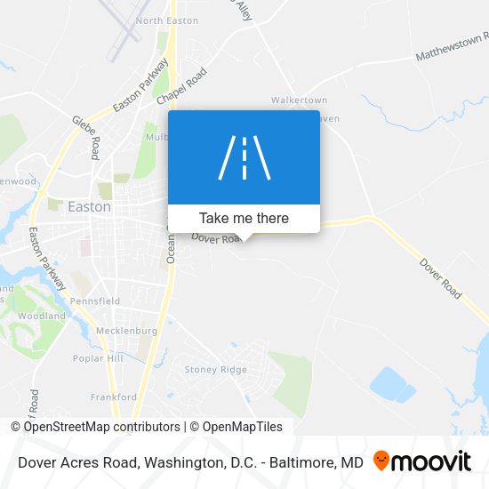 Mapa de Dover Acres Road