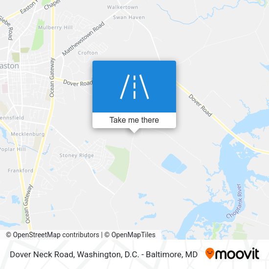 Mapa de Dover Neck Road