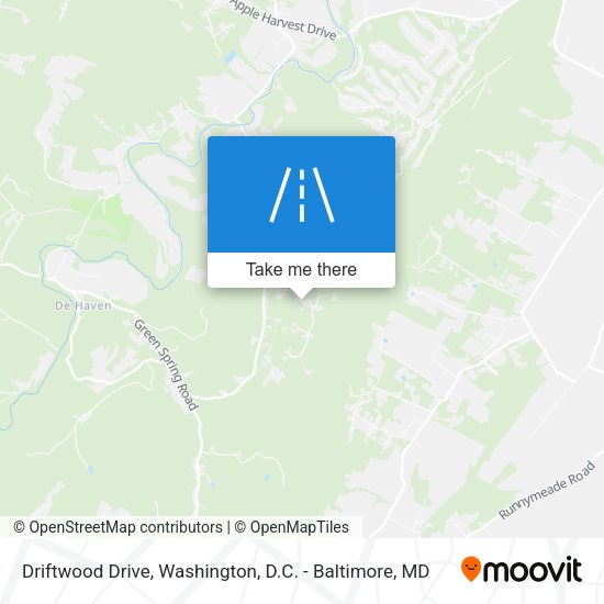 Driftwood Drive map