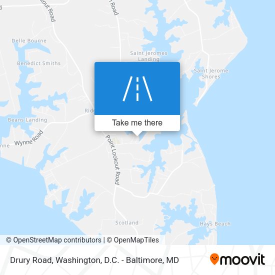 Mapa de Drury Road