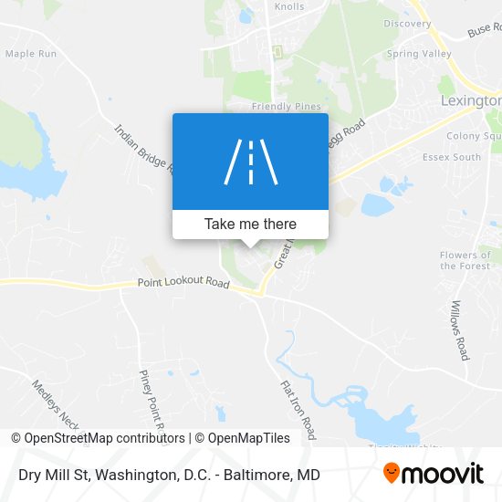 Dry Mill St map