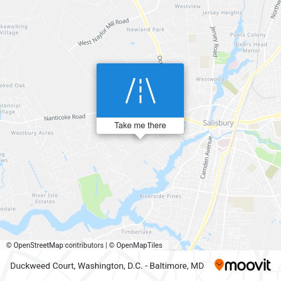 Duckweed Court map