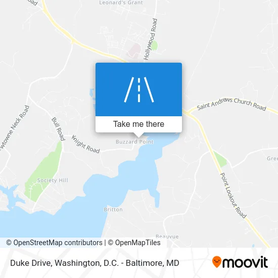 Duke Drive map