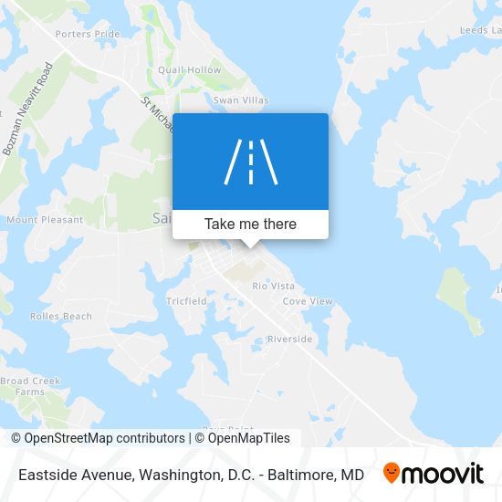 Eastside Avenue map
